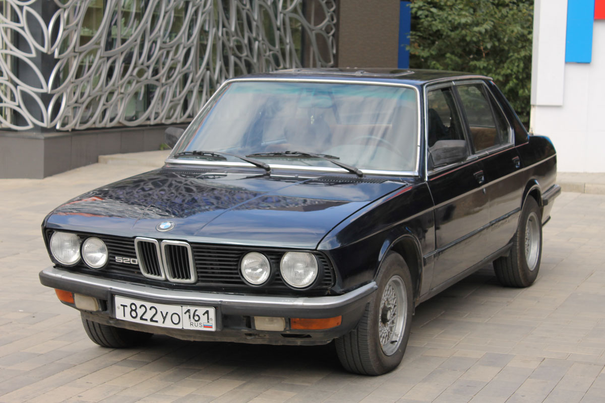 Ростовская область, № Т 822 УО 161 — BMW 5 Series (E28) '82-88
