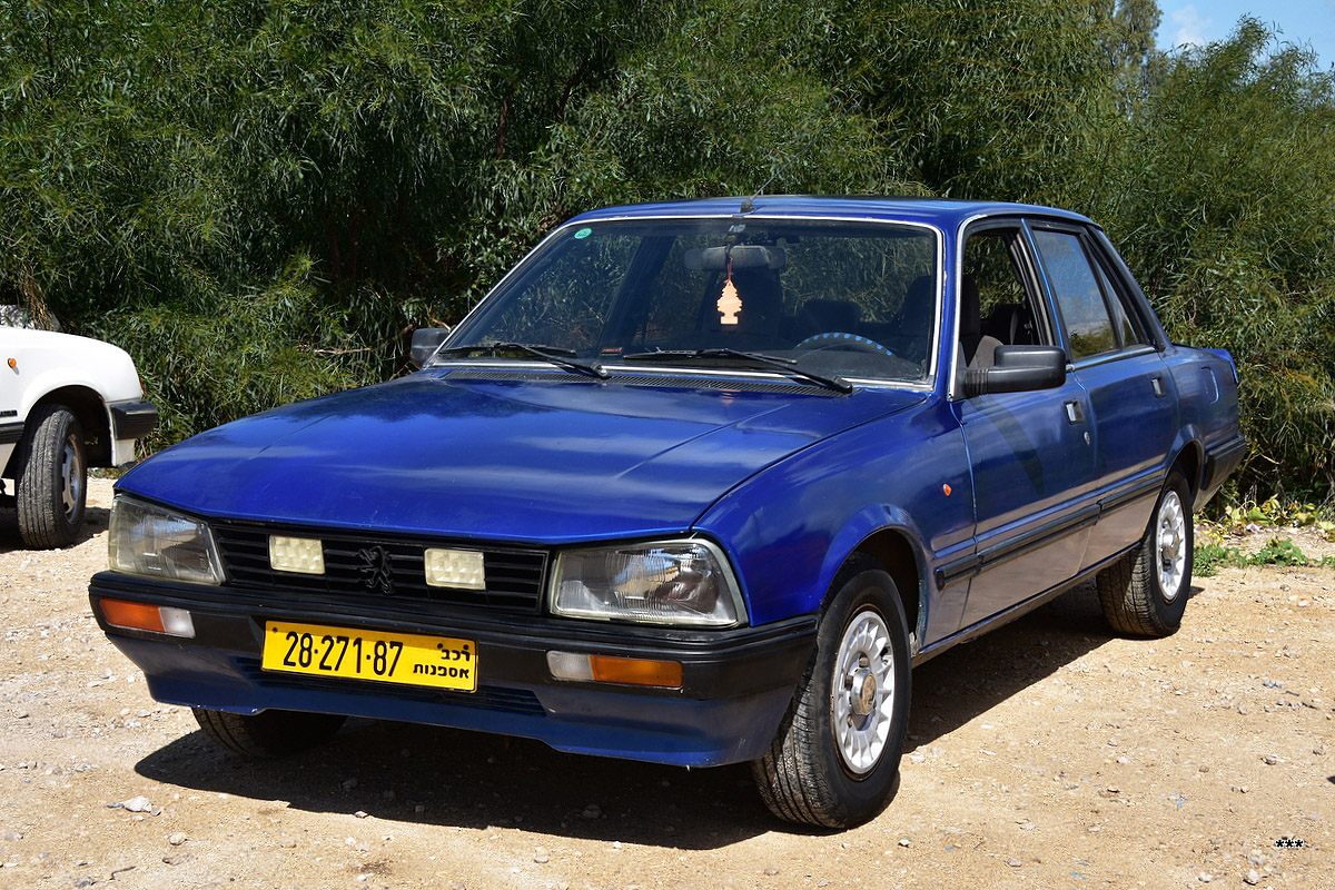 Израиль, № 28-271-87 — Peugeot 505 '79-86