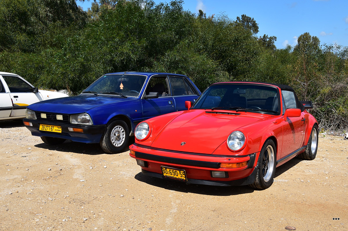 Израиль, № 90-690-55 — Porsche 911 (930) '73-89