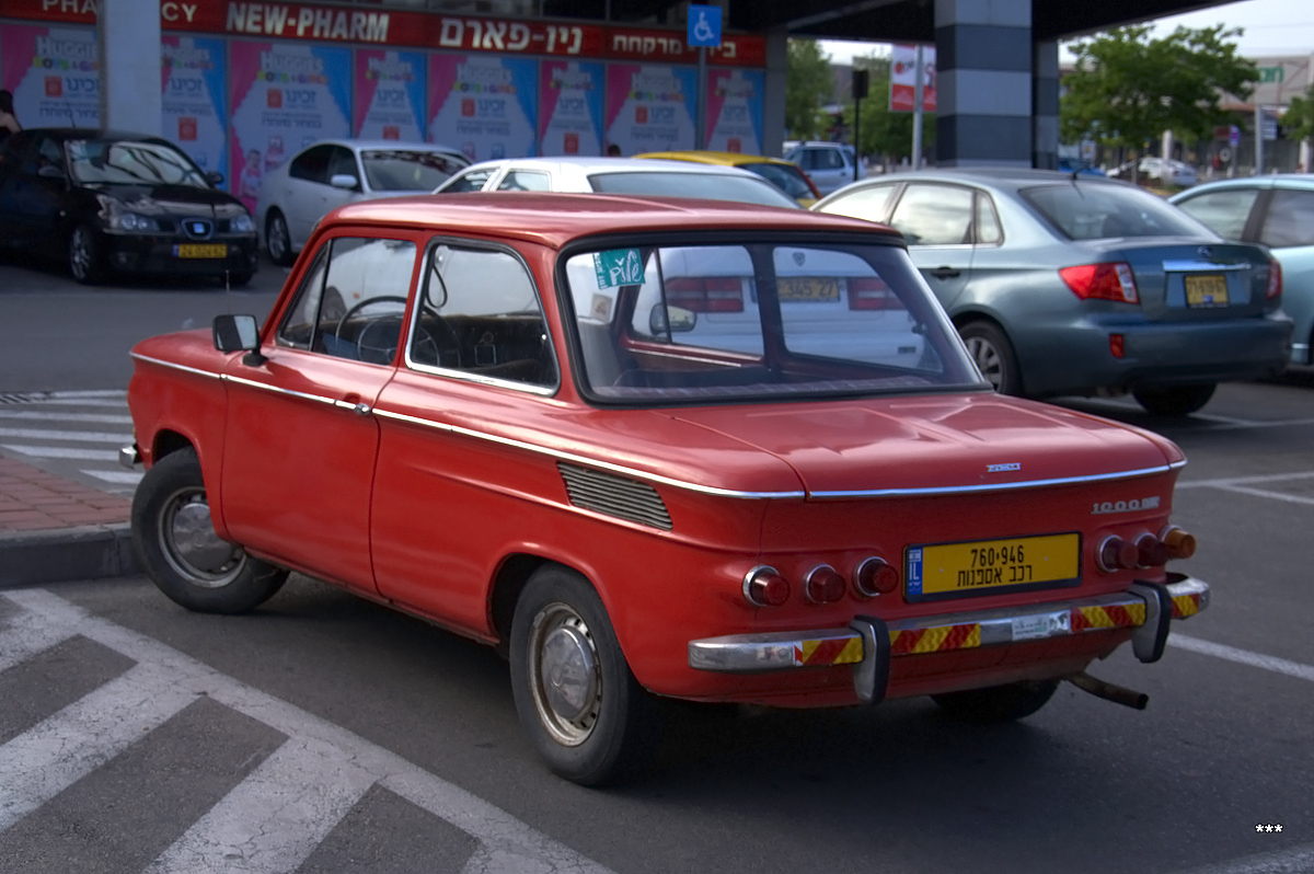 Израиль, № 760-946 — NSU Prinz 1000/1000 C/TT/TTS '63-72