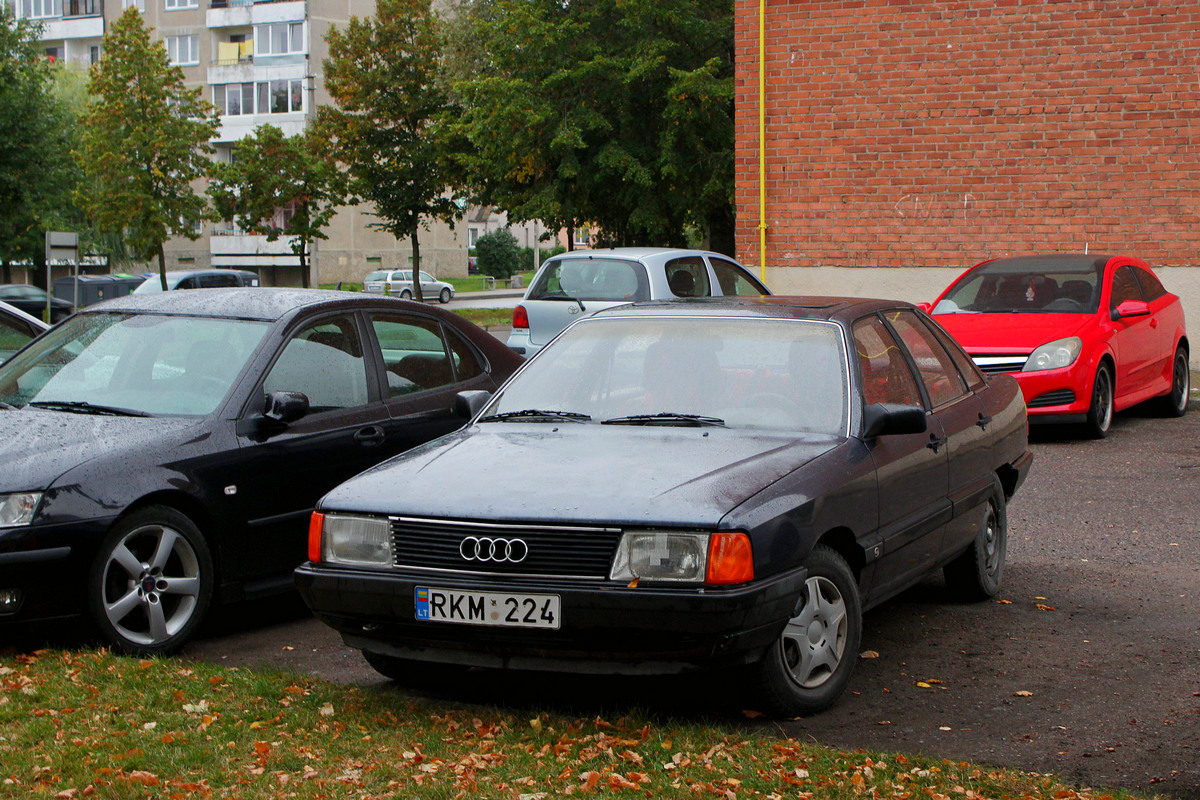 Литва, № RKM 224 — Audi 100 (C3) '82-91