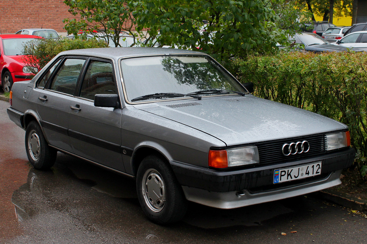 Литва, № PKJ 412 — Audi 80 (B2) '78-86