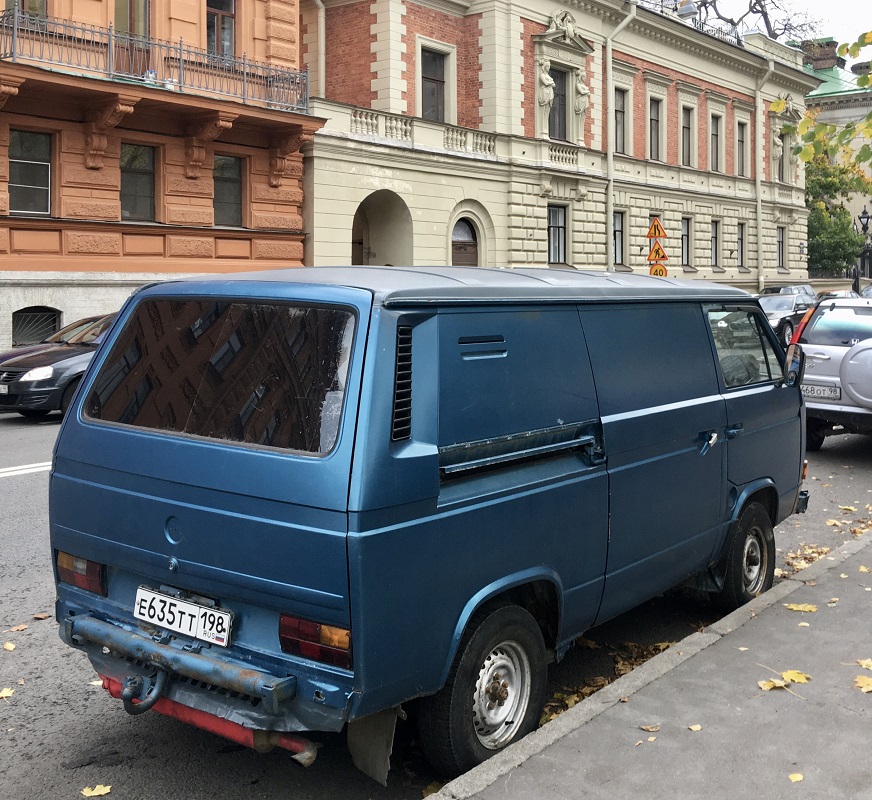 Санкт-Петербург, № Е 635 ТТ 198 — Volkswagen Typ 2 (Т3) '79-92