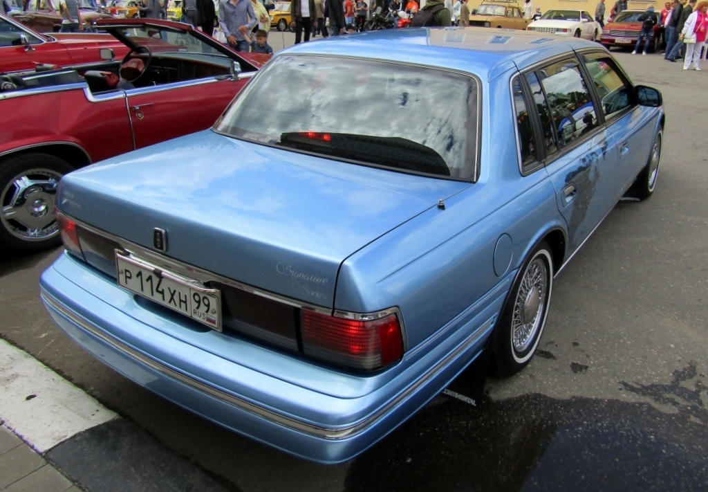 Москва, № Р 114 ХН 99 — Lincoln Continental (8G) '88-94; Тверская область — День города Твери 2017