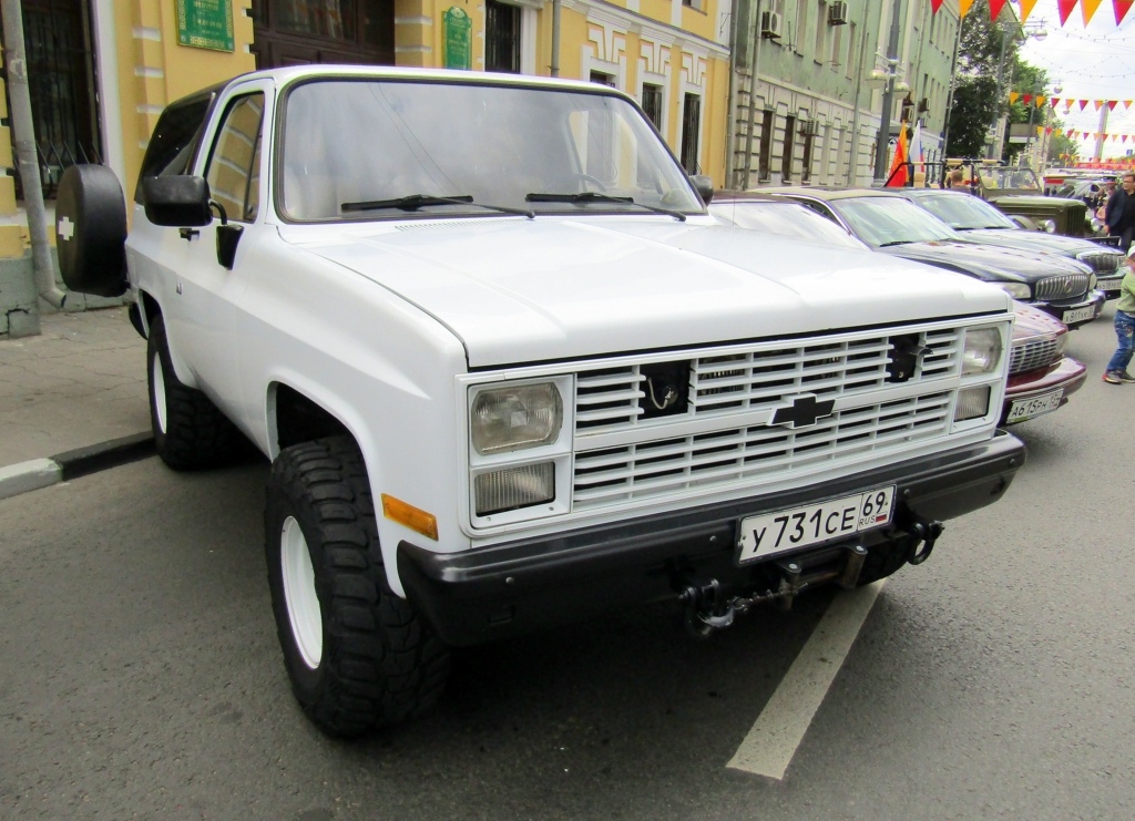 Тверская область, № У 731 СЕ 69 — Chevrolet Blazer (2G) '73-91; Тверская область — День города Твери 2019