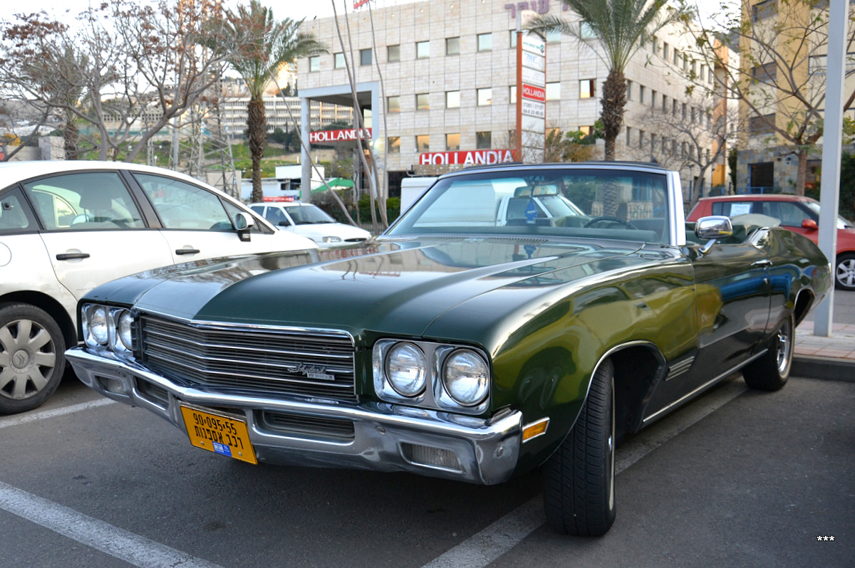 Израиль, № 90-095-55 — Buick Skylark (2G) '68-72