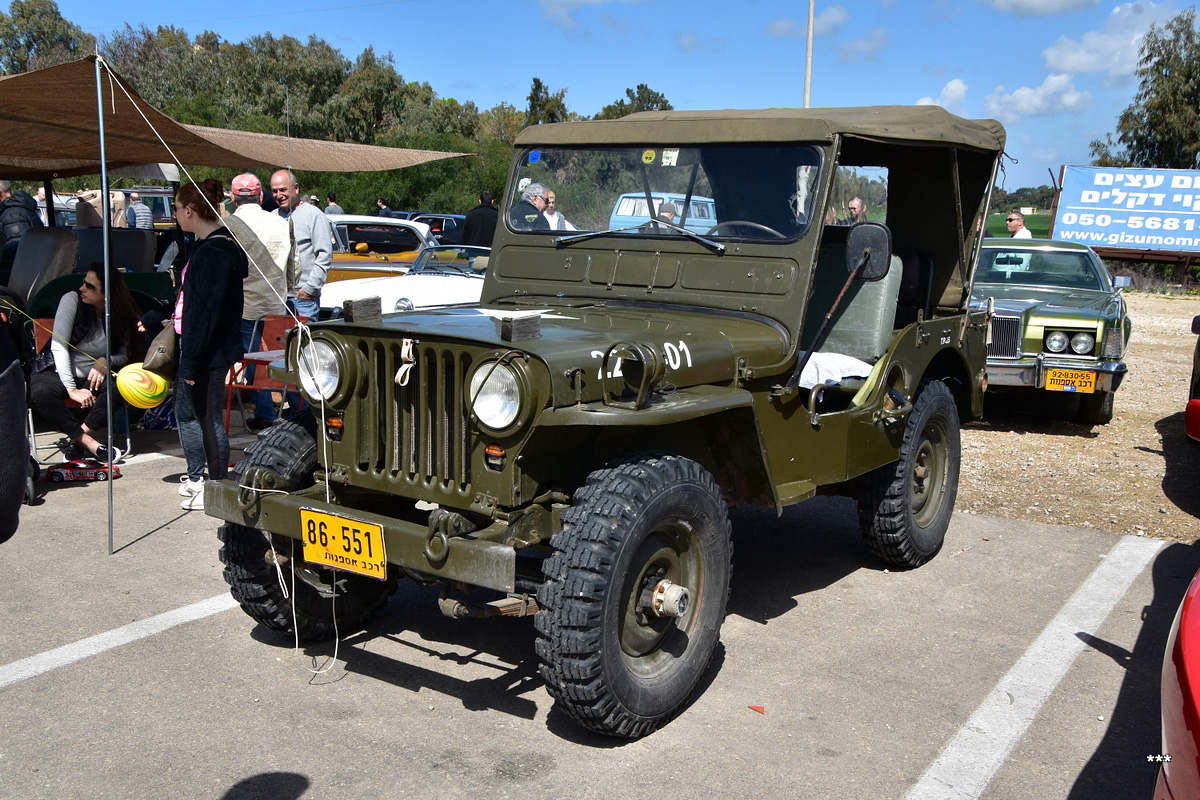 Израиль, № 86-551 — Willys MB '41-45