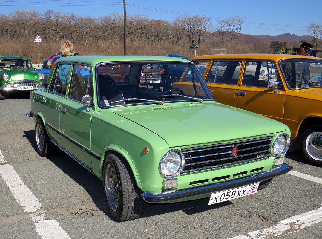 Приморский край, № Х 058 ХХ 25 — ВАЗ-21013 '77-88; Приморский край — Встречи клуба ретро и тюнинговых автомобилей «Иноходец»