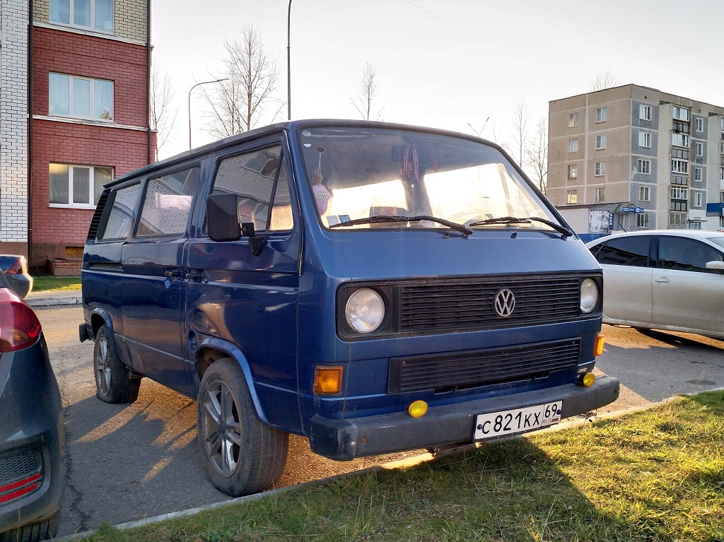 Тверская область, № С 821 КХ 69 — Volkswagen Typ 2 (Т3) '79-92