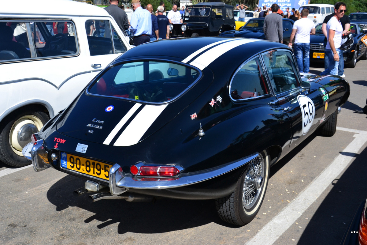 Израиль, № 90-819-55 — Jaguar E-Type '61-75