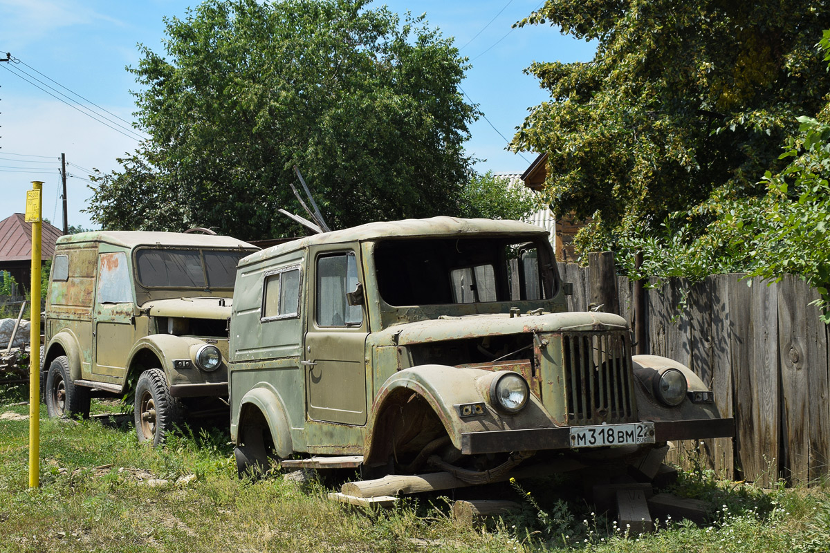 Алтайский край, № М 318 ВМ 22 — ГАЗ-69 '53-73