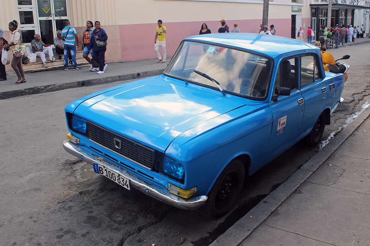 Куба, № B 100 834 — Москвич-2140 '76-88