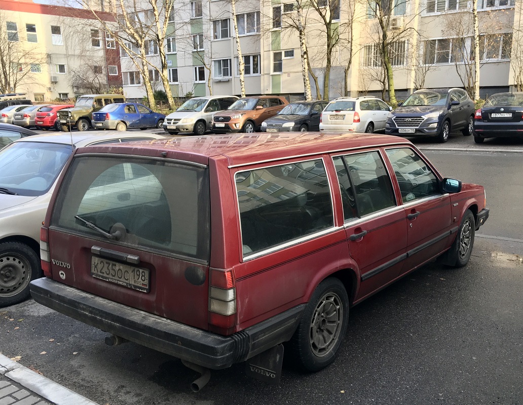 Санкт-Петербург, № К 235 ОС 198 — Volvo 740 '84-92