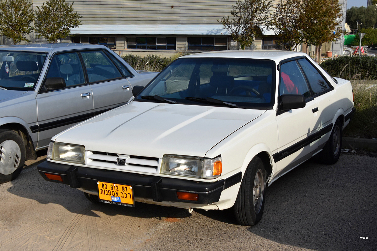 Израиль, № 83-912-87 — Subaru Leone (3G) '84-94