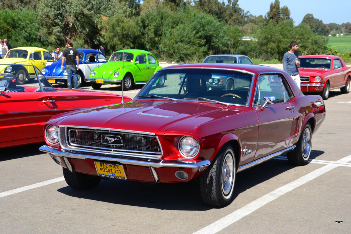 Израиль, № 92-276-69 — Ford Mustang (1G) '65-73