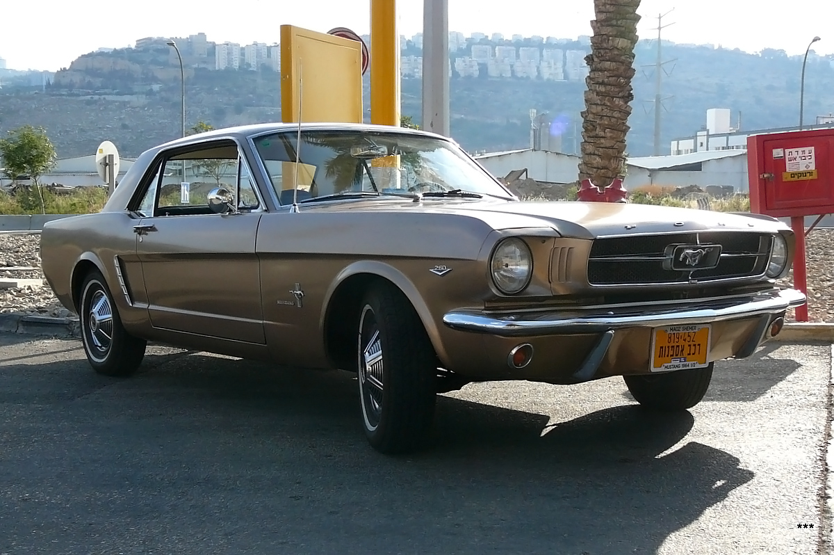 Израиль, № 819-452 — Ford Mustang (1G) '65-73