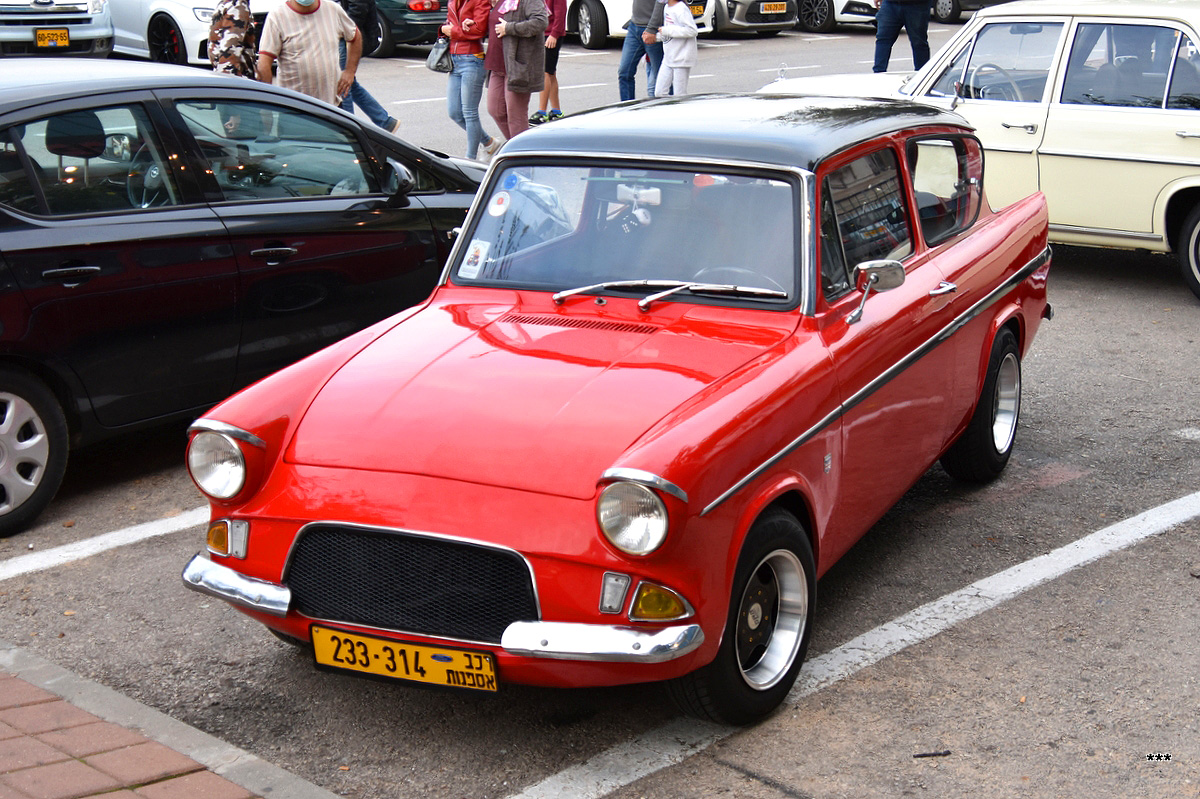 Израиль, № 233-314 — Ford Anglia (105E) '59-67