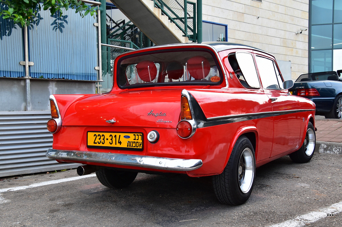 Израиль, № 233-314 — Ford Anglia (105E) '59-67