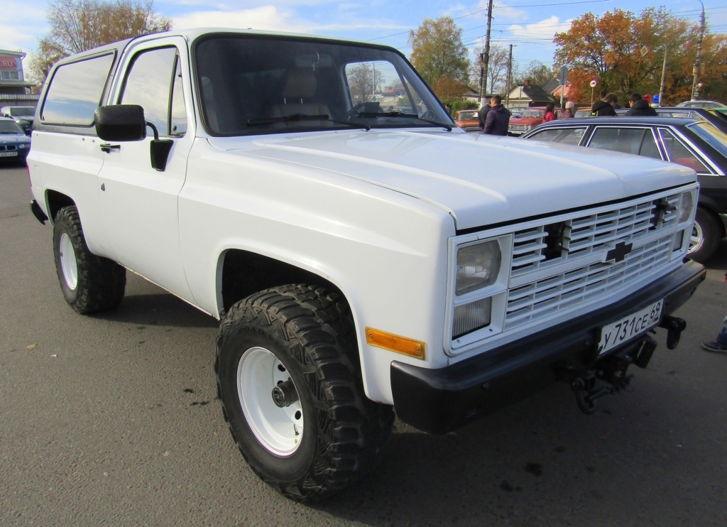 Тверская область, № У 731 СЕ 69 — Chevrolet Blazer (2G) '73-91; Тверская область — Закрытие сезона 2018 Тверского ретро-клуба