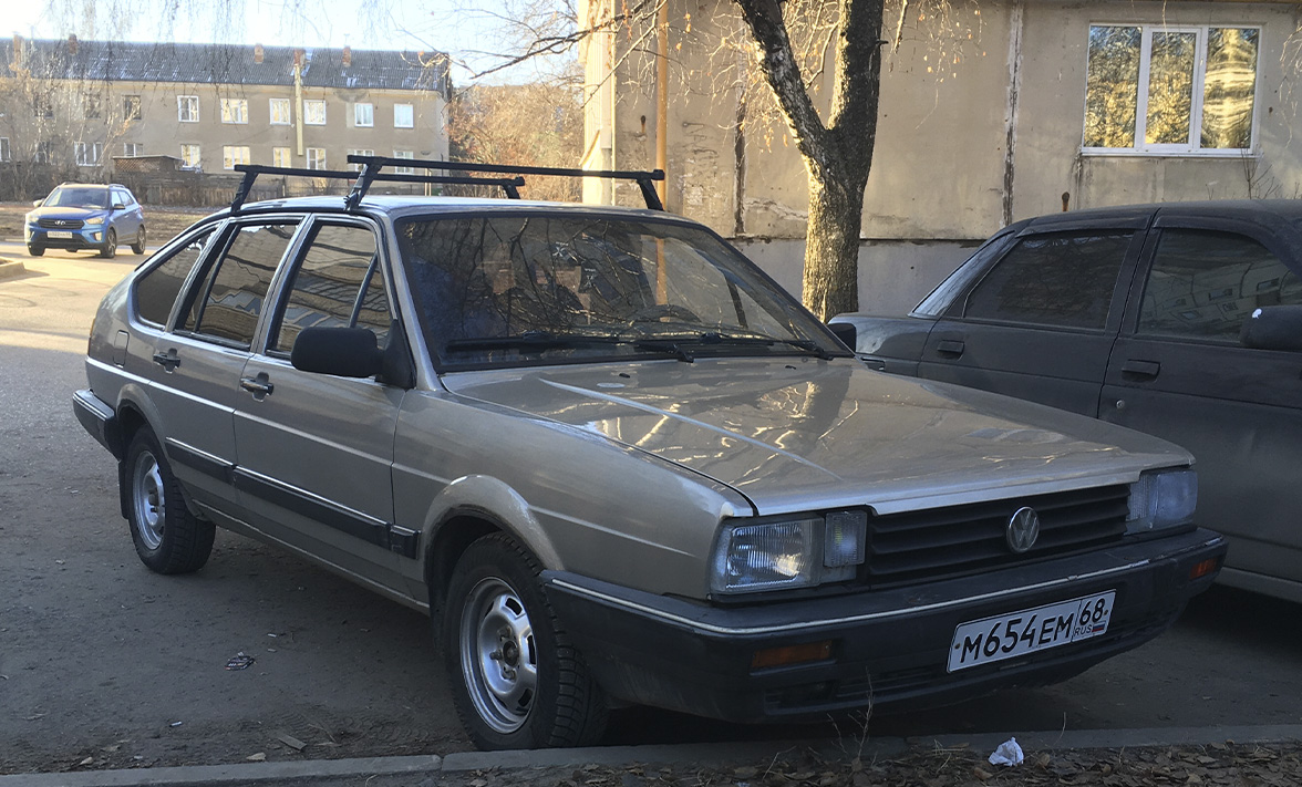 Тамбовская область, № М 654 ЕМ 68 — Volkswagen Passat (B2) '80-88