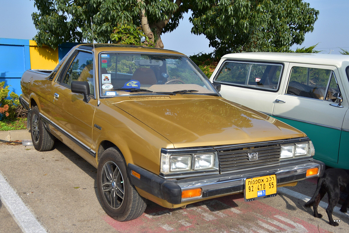 Израиль, № 92-470-55 — Subaru BRAT (2G) '81-93