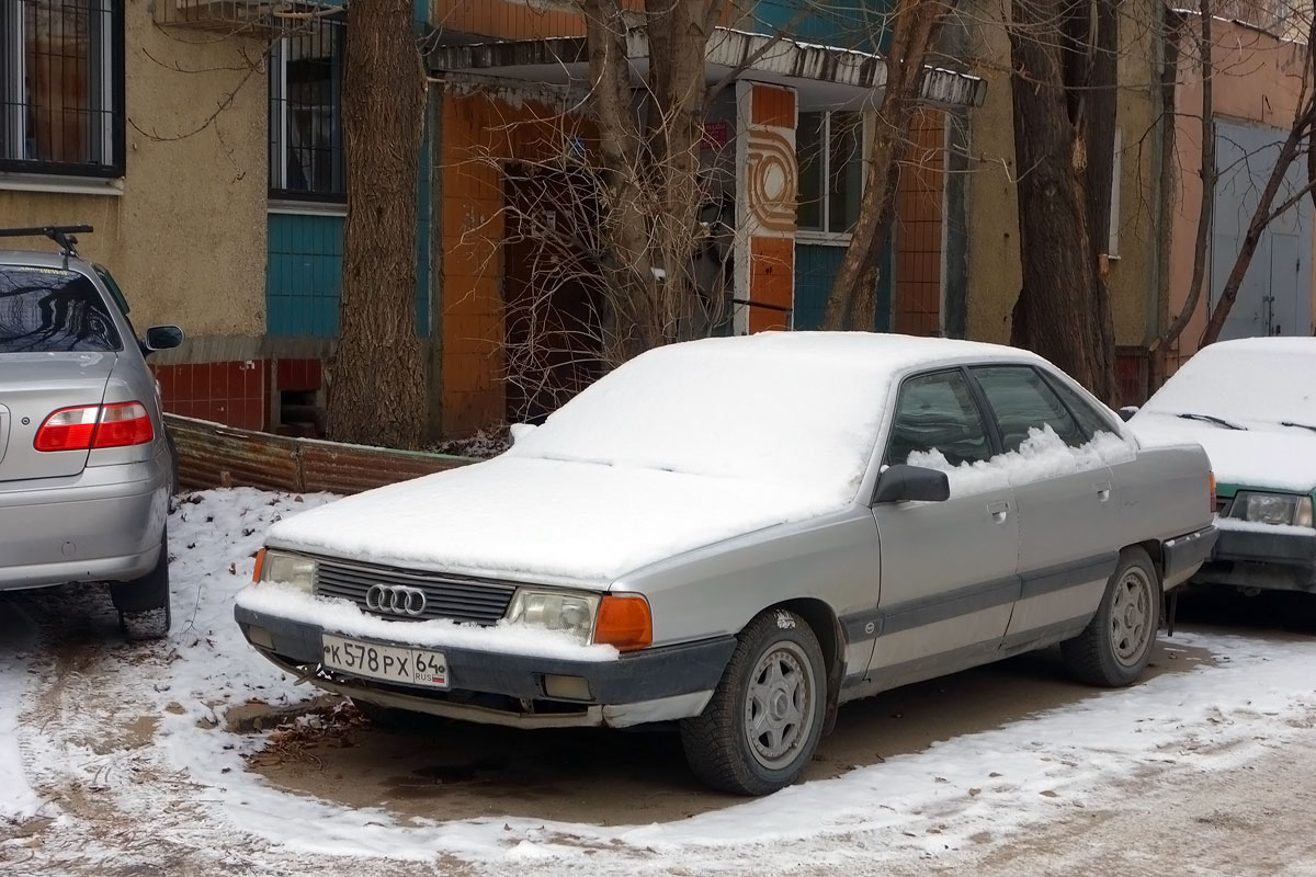 Саратовская область, № К 578 РХ 64 — Audi 100 (C3) '82-91