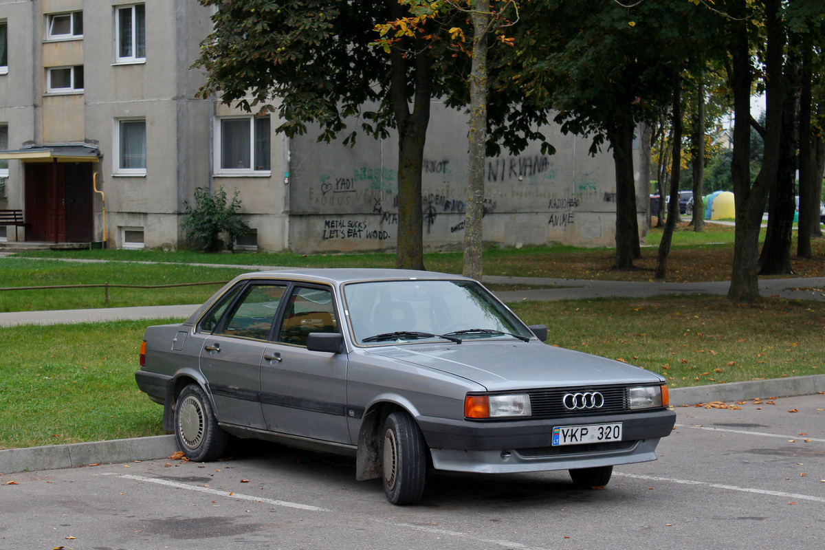 Литва, № YKP 320 — Audi 80 (B2) '78-86