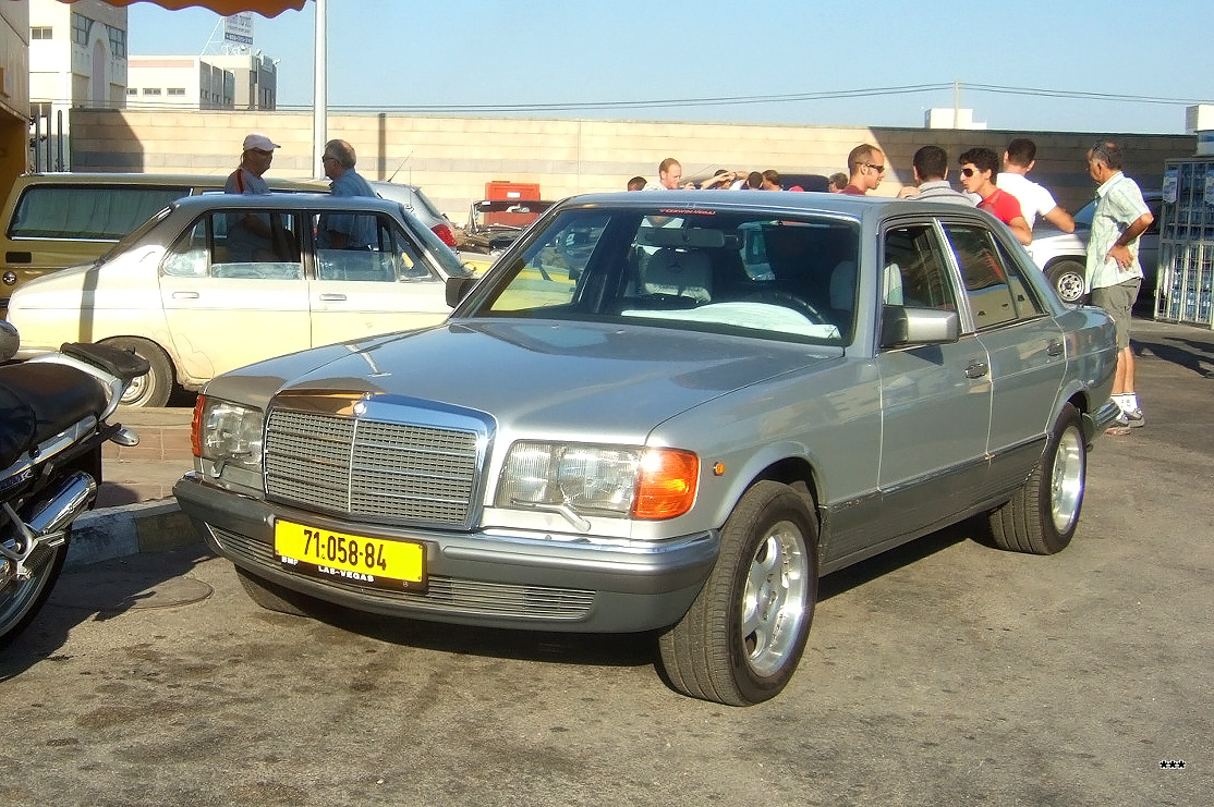 Израиль, № 71-058-84 — Mercedes-Benz (W126) '79-91