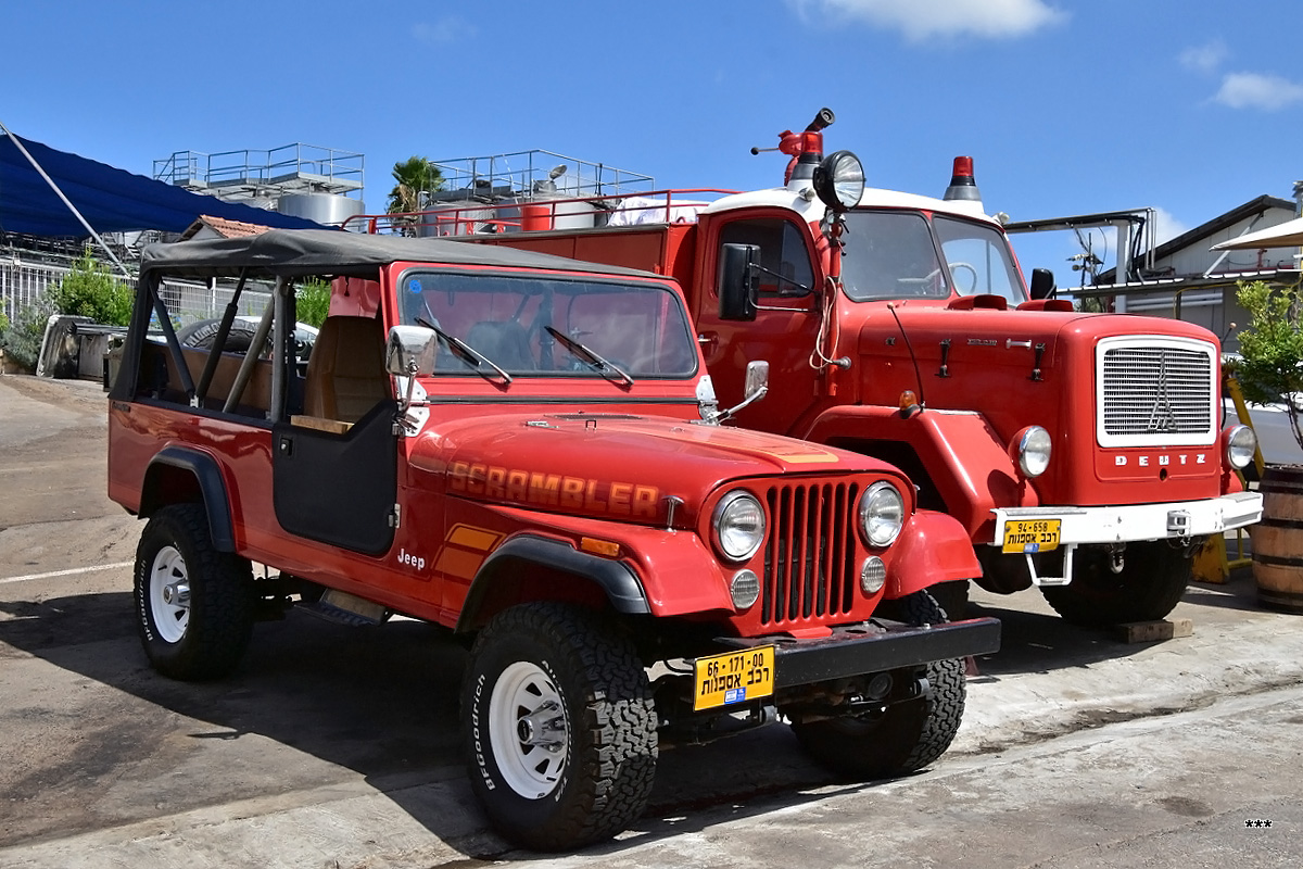 Израиль, № 66-171-00 — Jeep CJ-8 '81-86