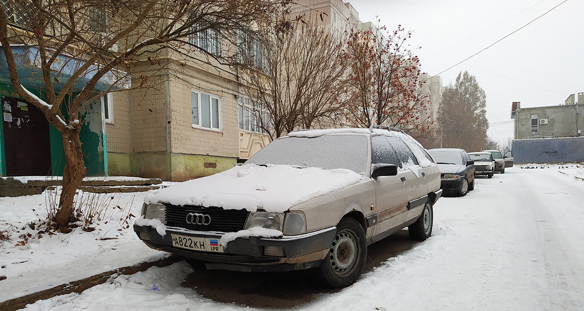 Луганская область, № А 822 КН — Audi 100 Avant (C3) '82-91