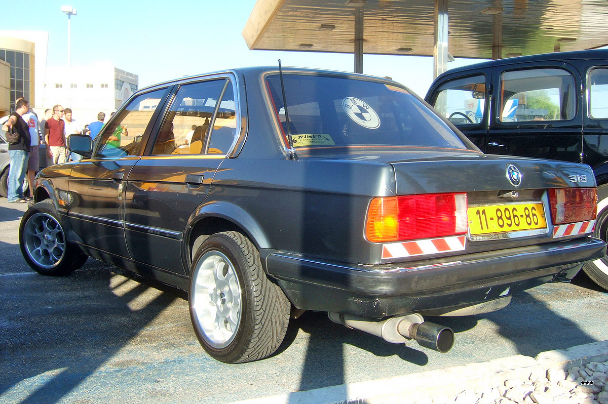 Израиль, № 11-896-86 — BMW 3 Series (E30) '82-94