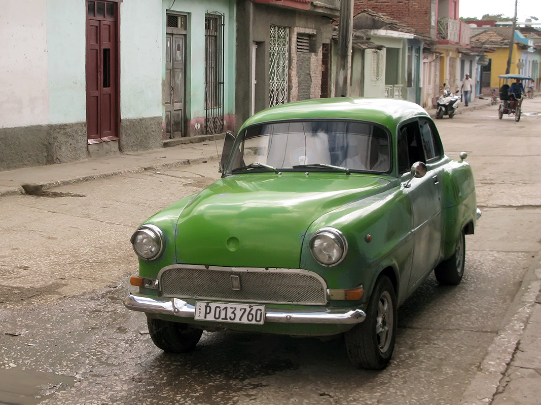 Куба, № P 013 760 — Opel Olympia Rekord '53-57