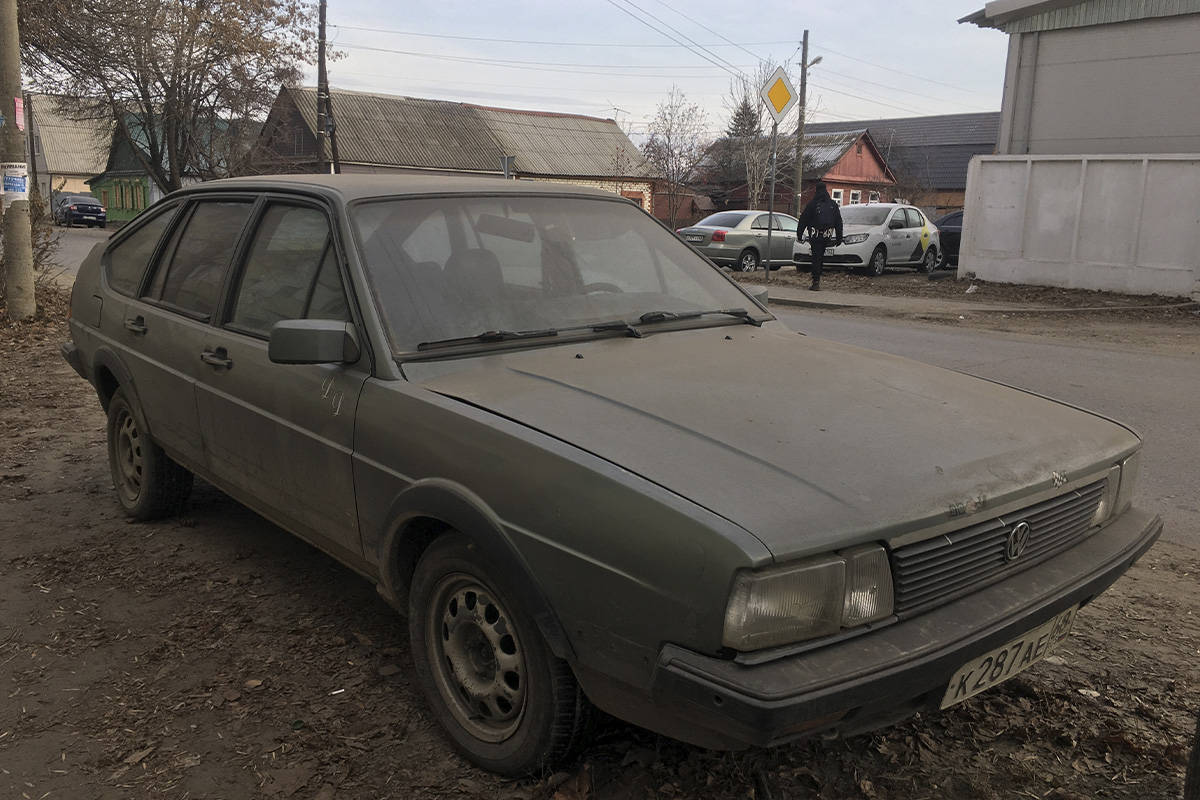 Тамбовская область, № К 287 АЕ 68 — Volkswagen Passat (B2) '80-88