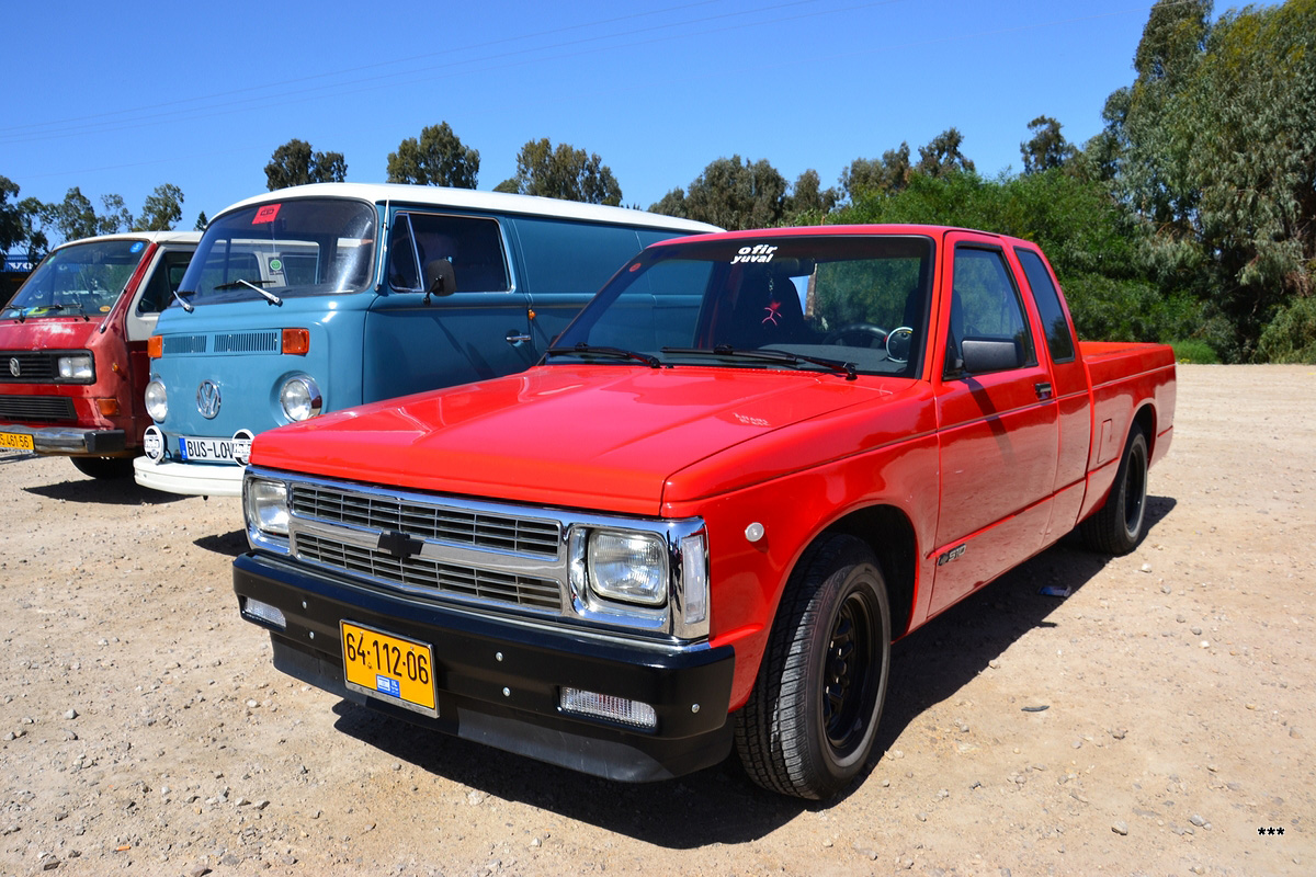 Израиль, № 64-112-06 — Chevrolet S-10 (1G) '82-93