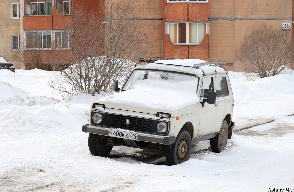 Красноярский край, № У 408 КХ 124 — ВАЗ-2121 '77-94