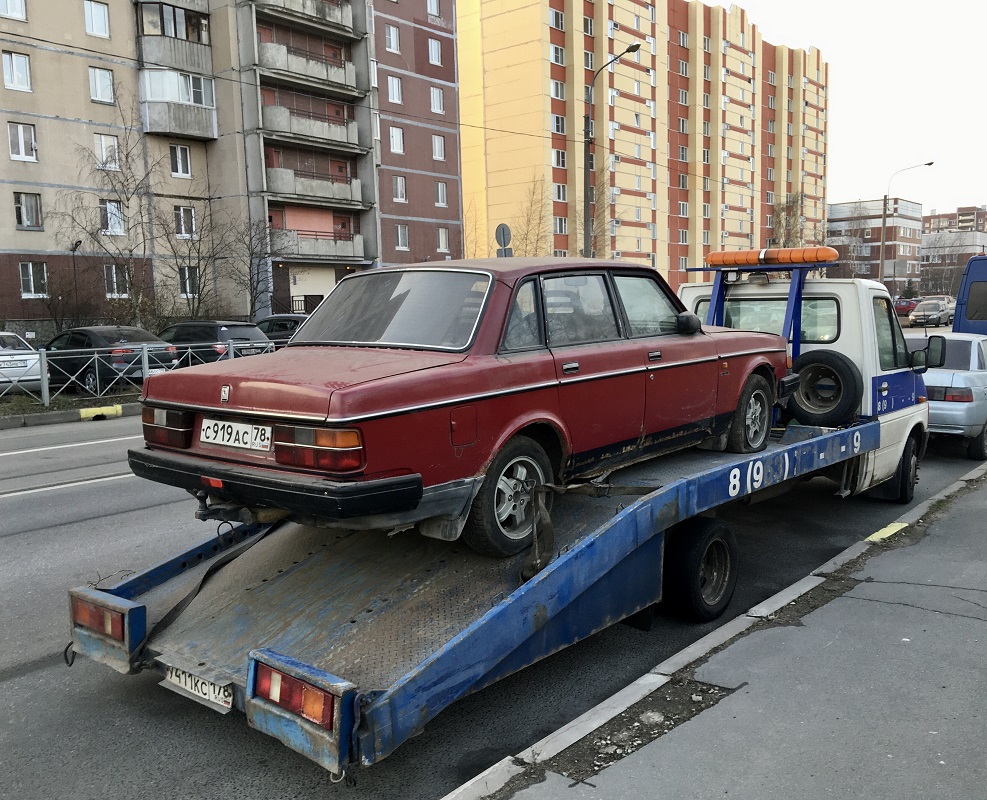 Санкт-Петербург, № С 919 АС 78 — Volvo 240 Series (общая модель)