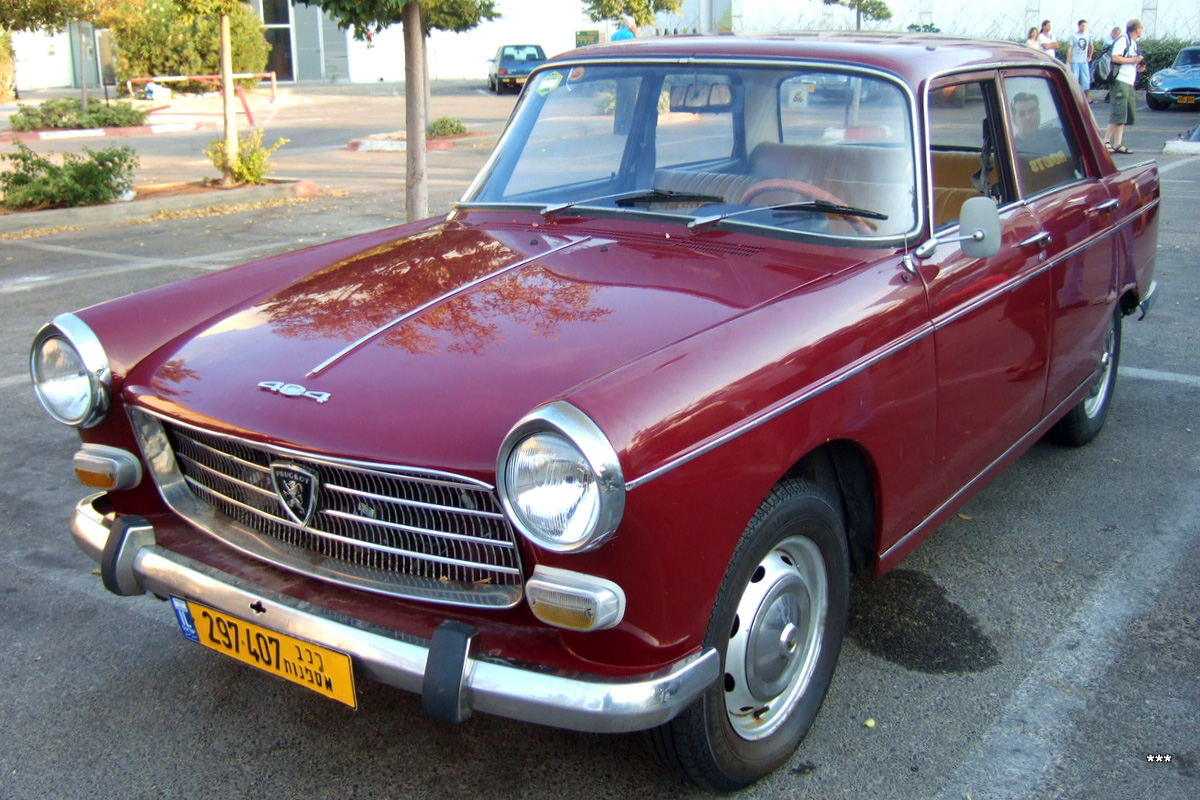 Израиль, № 297-407 — Peugeot 404 '60-75