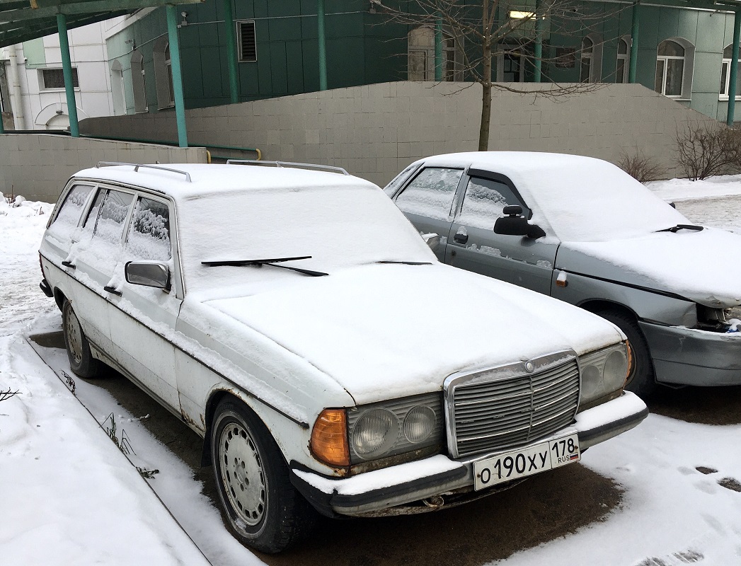 Санкт-Петербург, № О 190 ХУ 178 — Mercedes-Benz (S123) '77-86