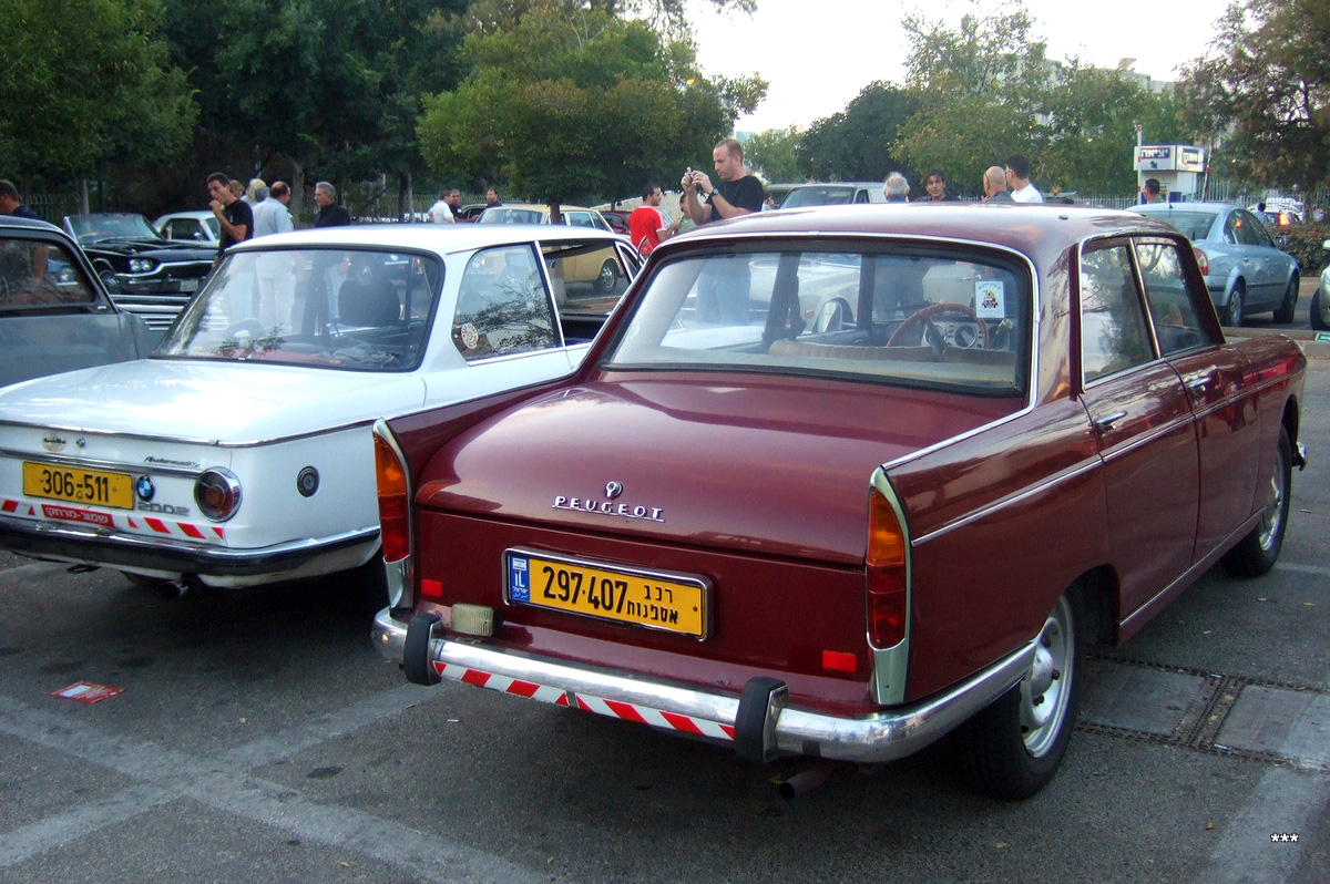 Израиль, № 297-407 — Peugeot 404 '60-75
