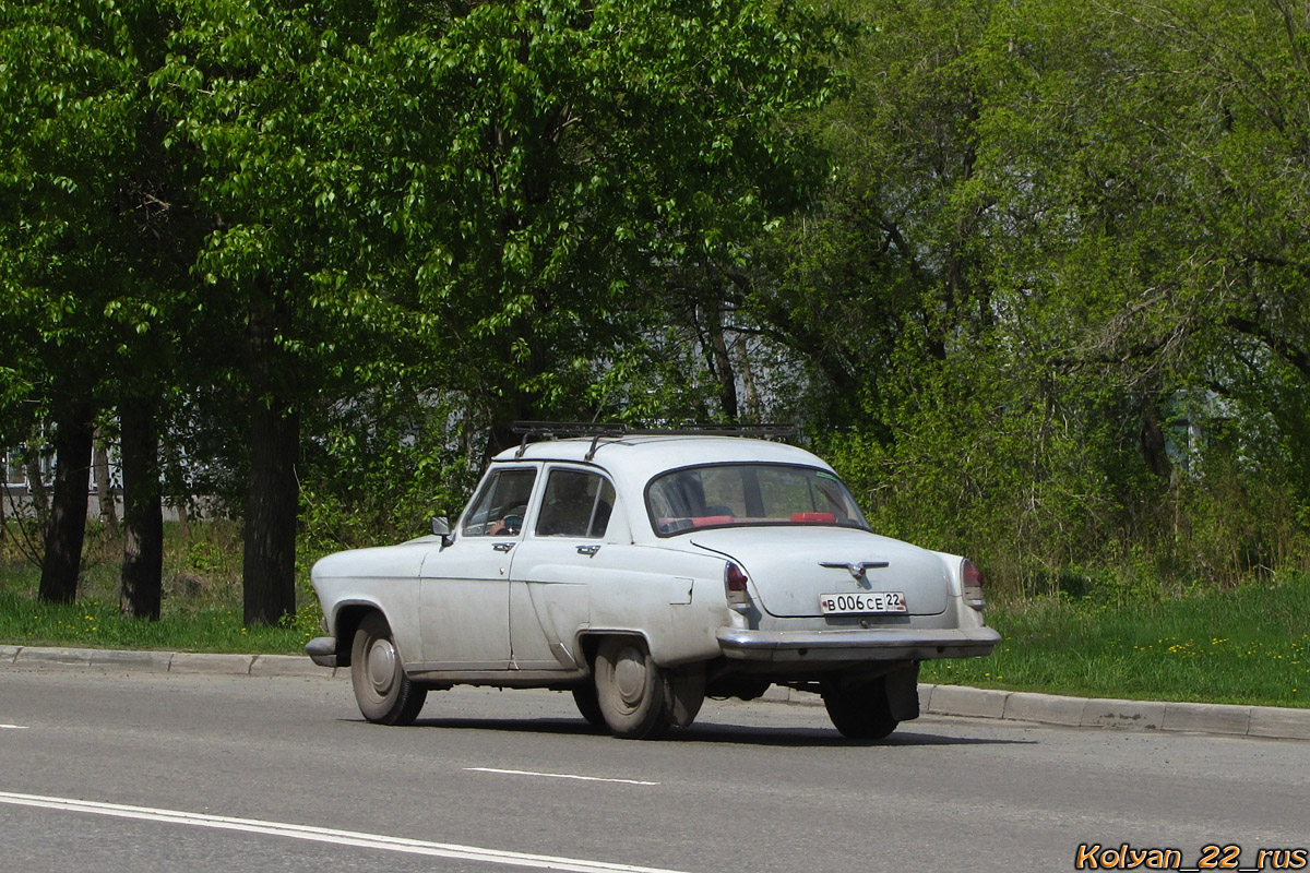 Алтайский край, № В 006 СЕ 22 — ГАЗ-21 Волга (общая модель)