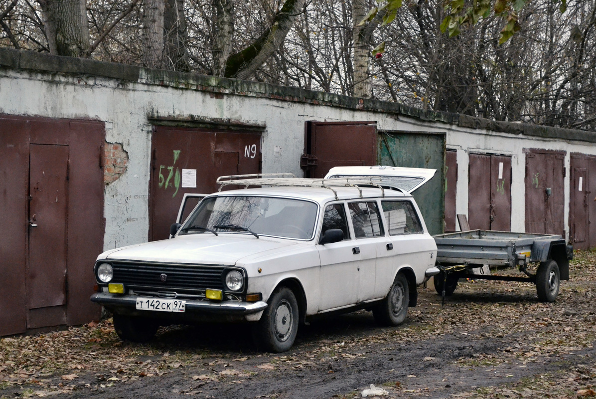 Москва, № Т 142 СК 97 — ГАЗ-24-12 Волга '86-92