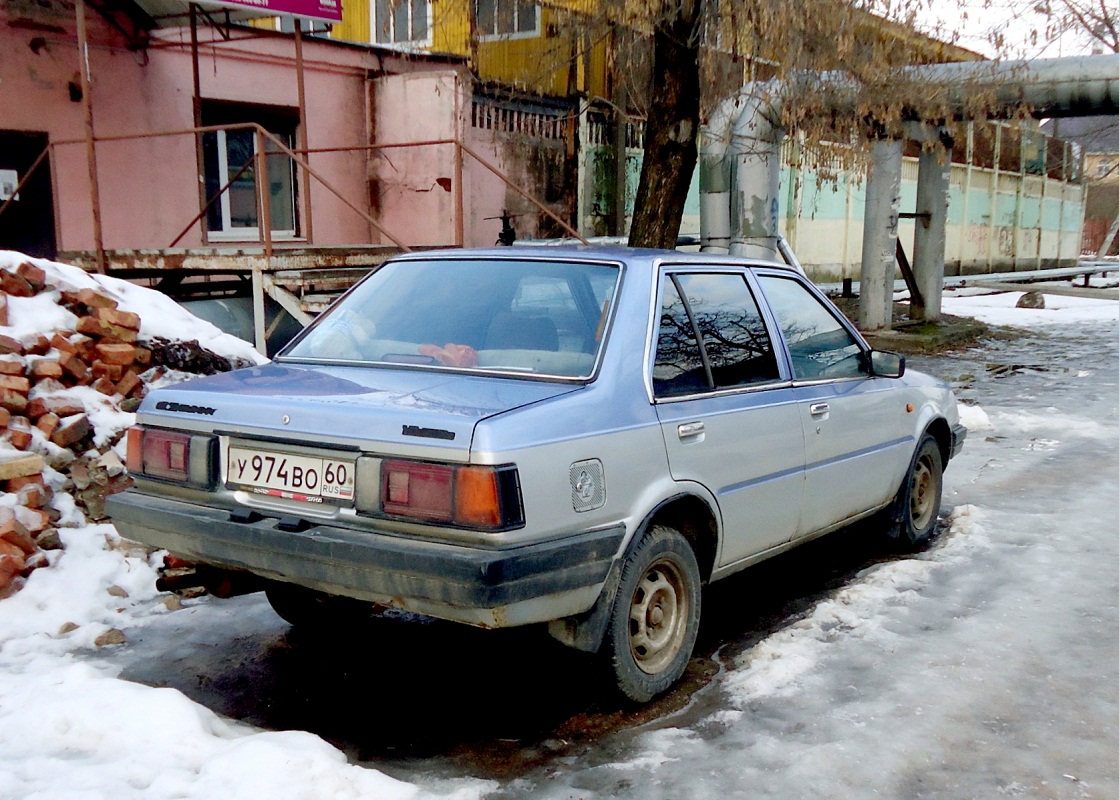 Псковская область, № У 974 ВО 60 — Nissan Sunny (B11) '81-85