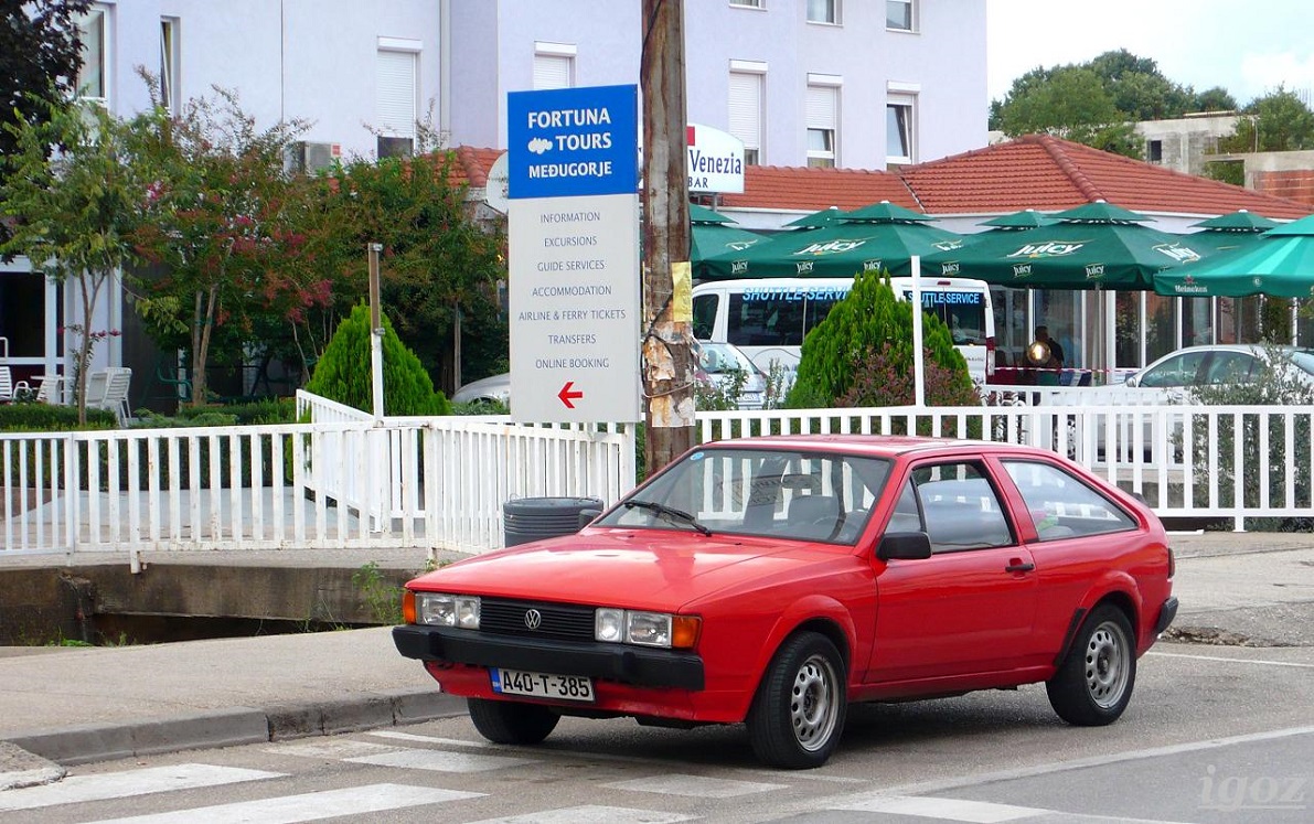 Босния и Герцеговина, № A40-T-385 — Volkswagen Scirocco (2G) '81-92