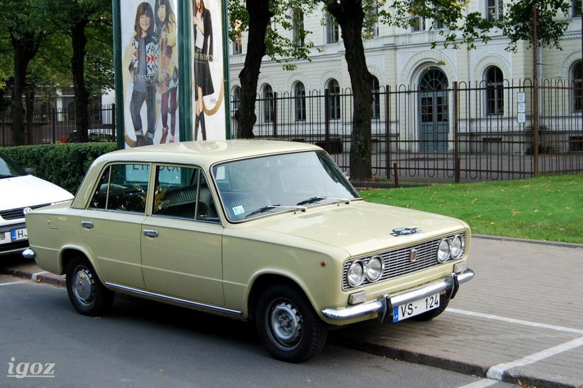 Латвия, № VS-124 — FIAT 124 Special '68-70