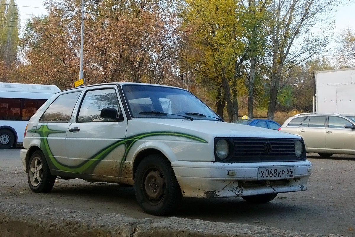 Саратовская область, № Х 068 КР 64 — Volkswagen Golf (Typ 19) '83-92