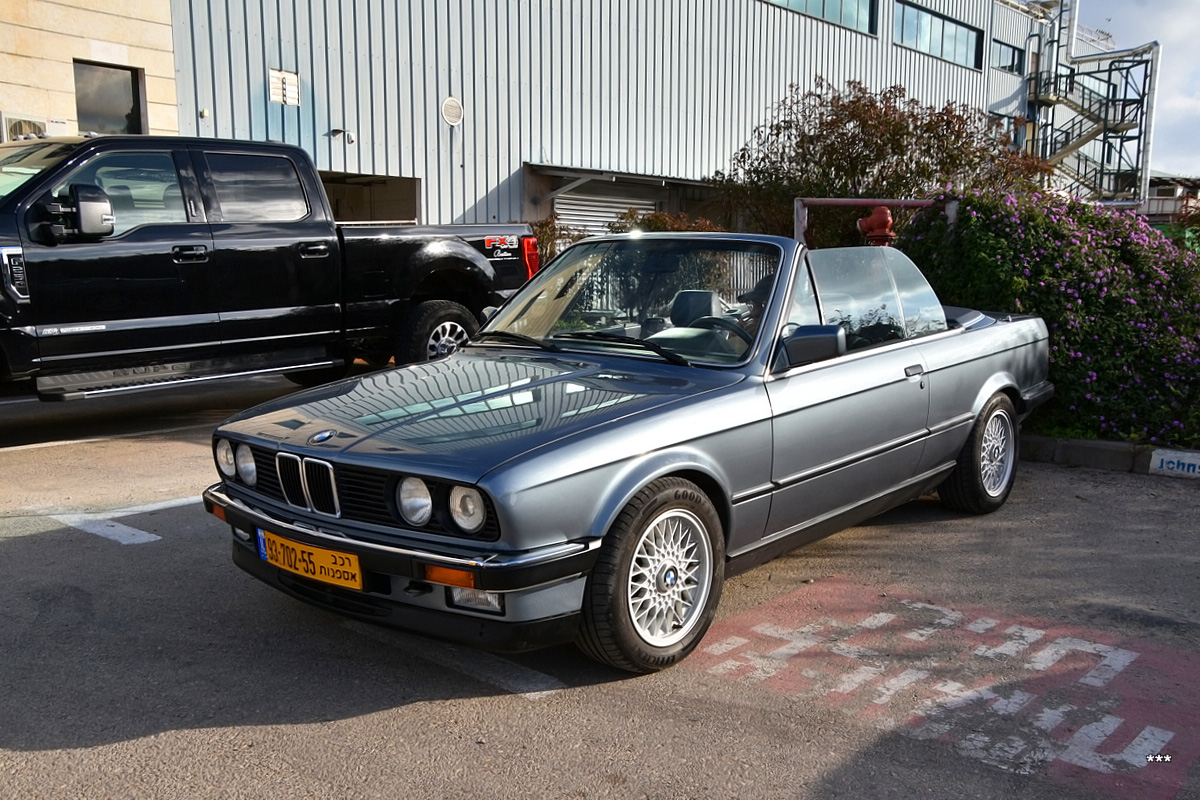 Израиль, № 93-702-55 — BMW 3 Series (E30) '82-94