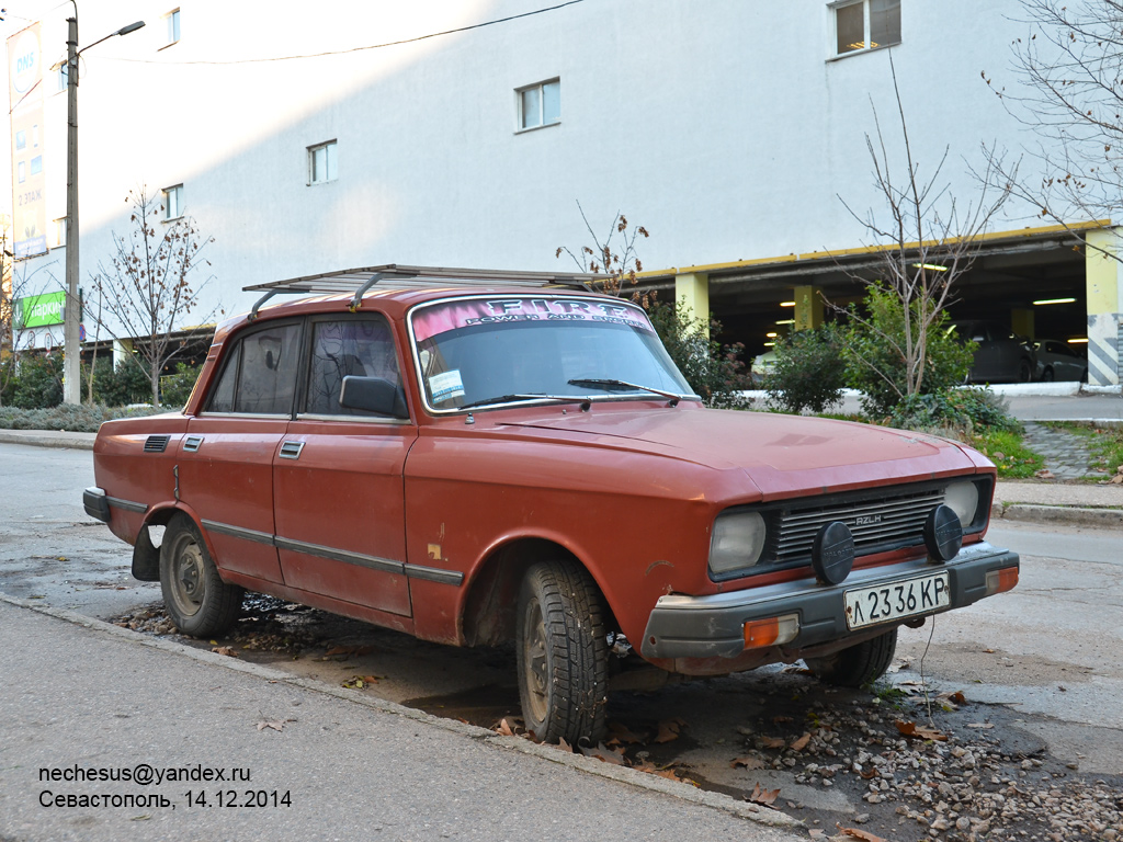 Крым, № Л 2336 КР — Москвич-2140-117 (2140SL) '80-88