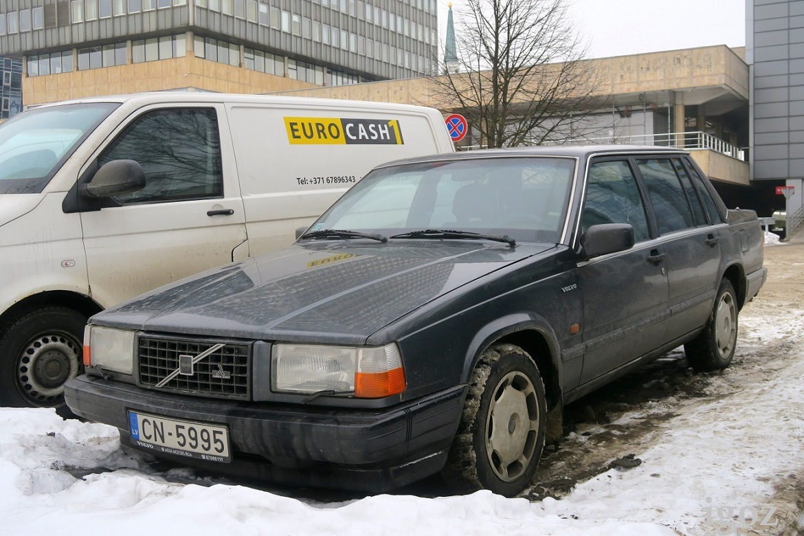 Латвия, № CN-5995 — Volvo 740 '84-92