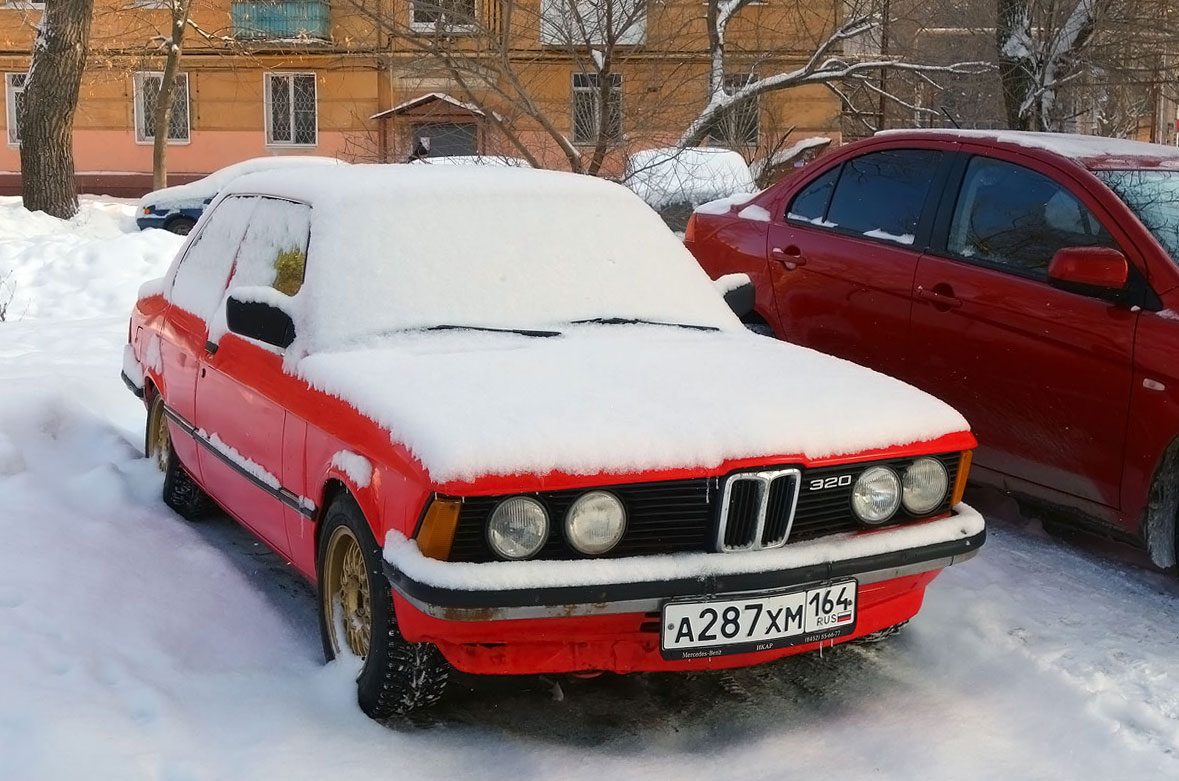 Саратовская область, № А 287 ХМ 164 — BMW 3 Series (E21) '75-82
