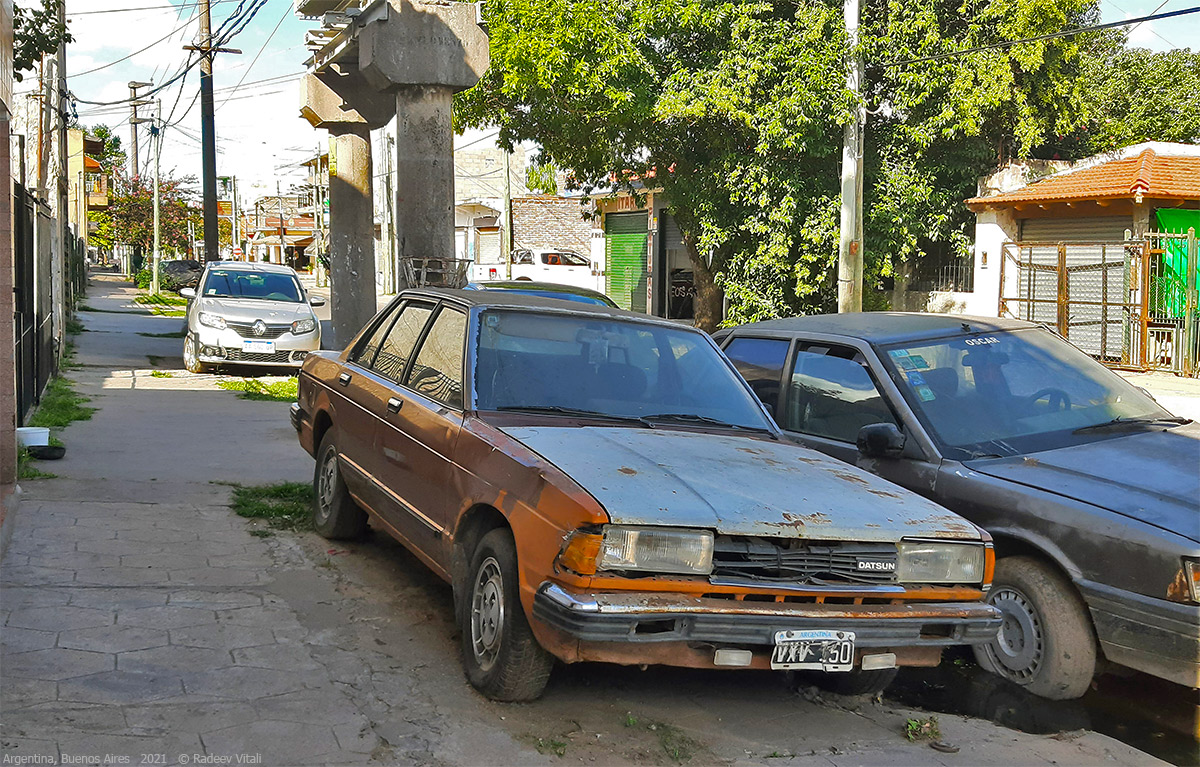 Аргентина, № VXV 150 — Datsun Bluebird (910) '79-83
